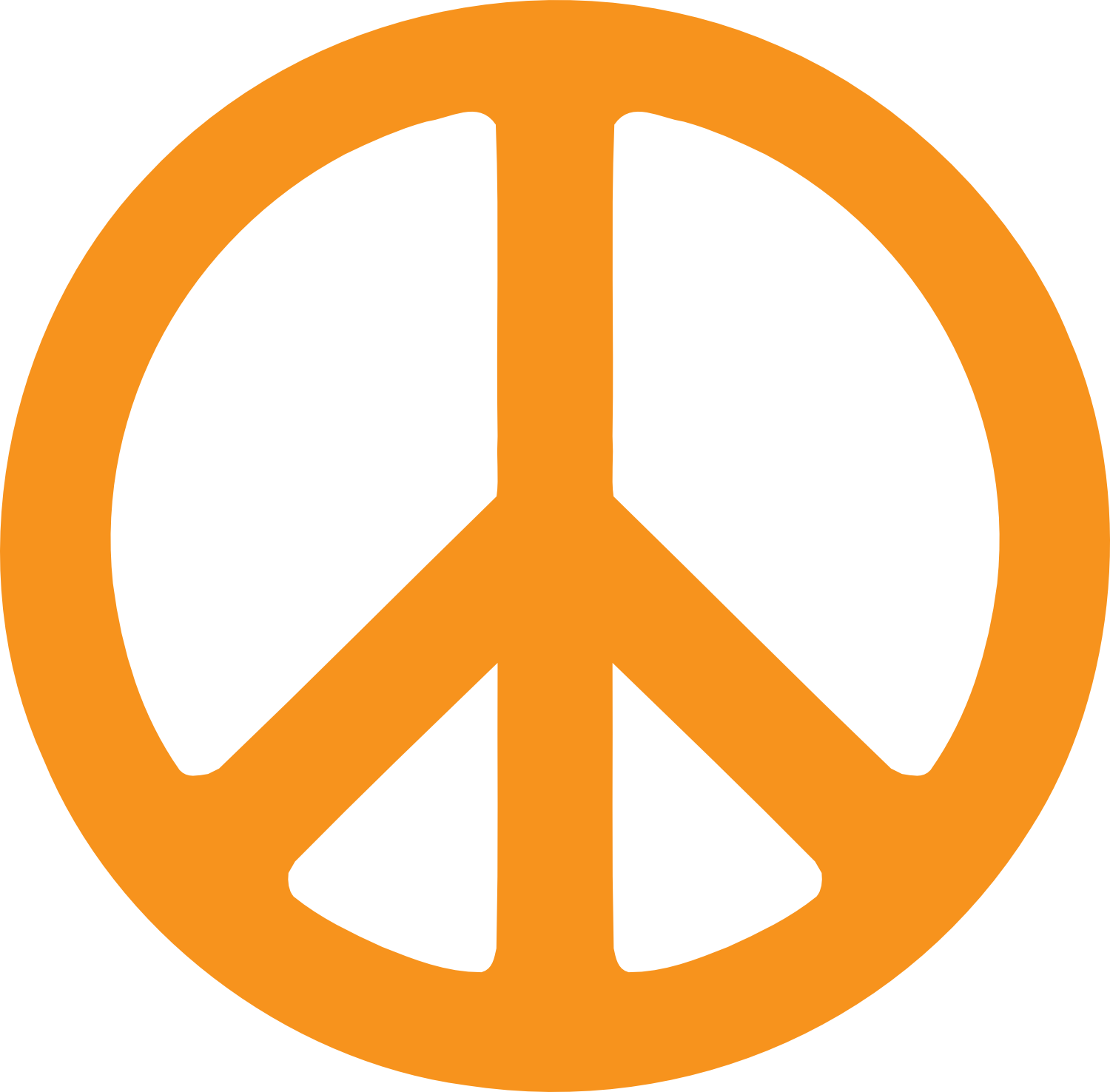 Peace Sign Template - ClipArt Best
