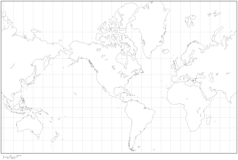 America Map Solid Clipart