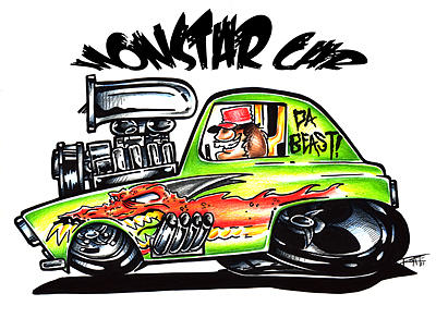 Cartoon Muscle Car Drawings - ClipArt Best