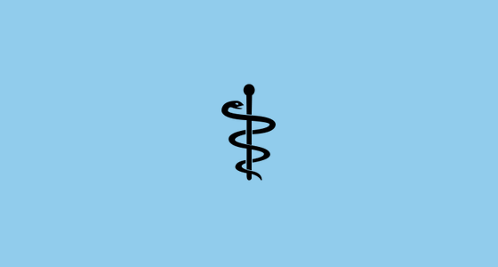 â??   Staff Of Aesculapius Emoji