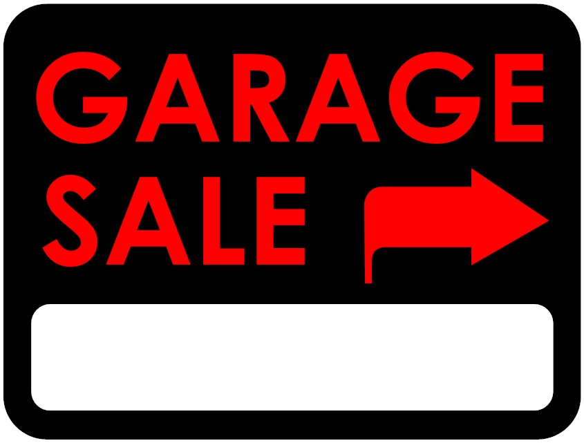 Garage Sale Signs