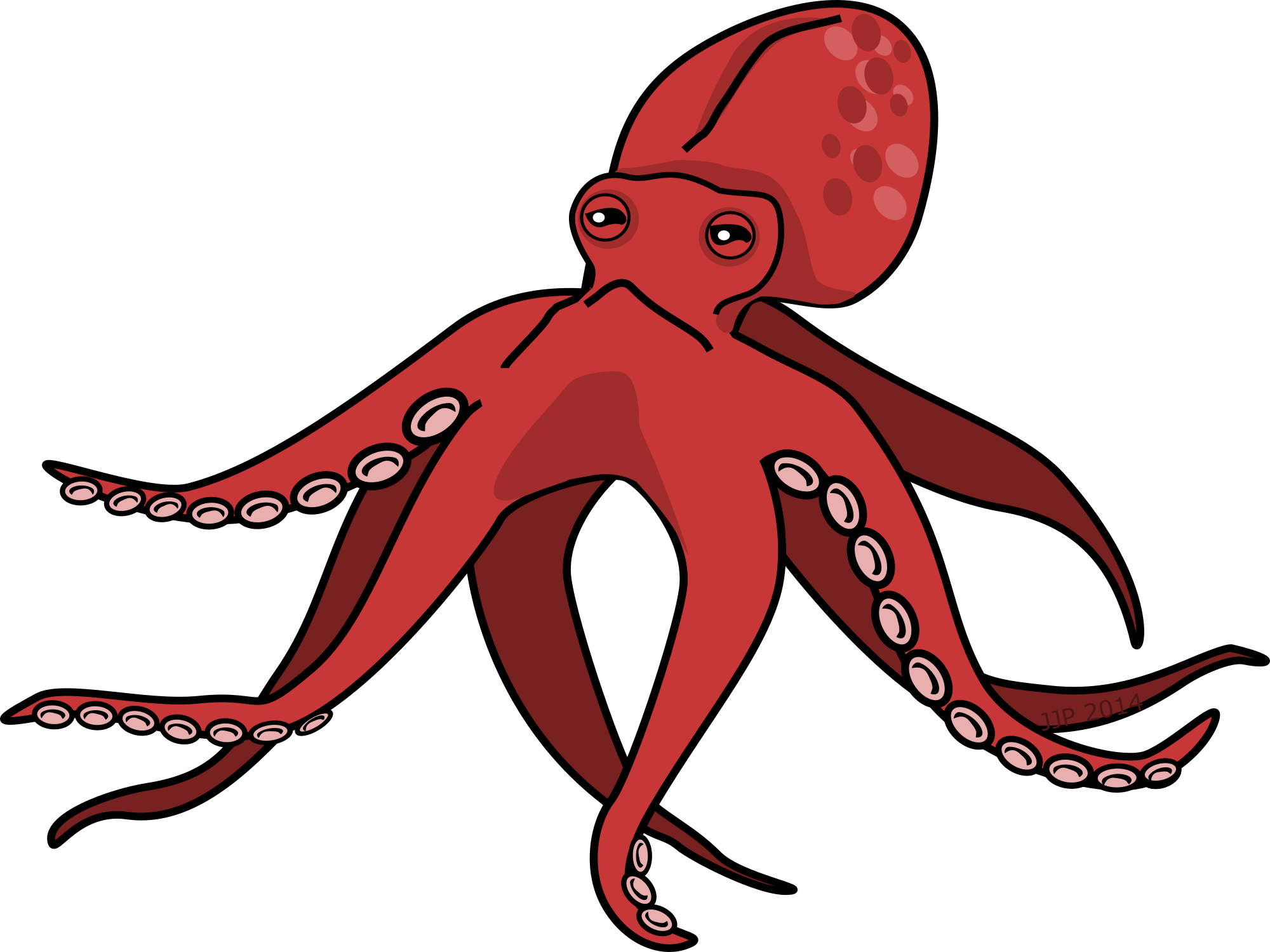 Free Octopus Clip Art Pictures - Clipartix