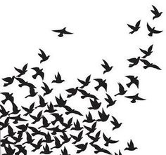 Bird Silhouette Tattoos | Tattoo Outline Drawing ...