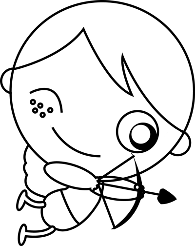 How to Draw Baby Cupid for Valentines Day Drawing Tutorial for ...