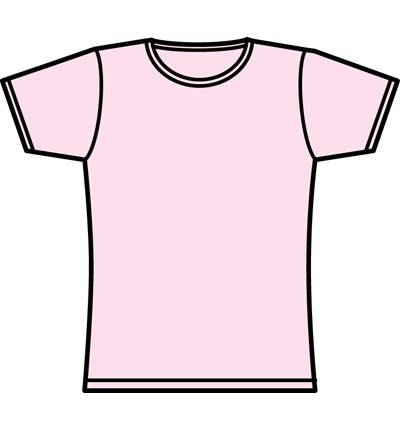 Pink T Shirt Template. pink t shirt template clipart best. pink t ...