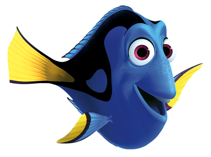 Finding nemo dory clipart