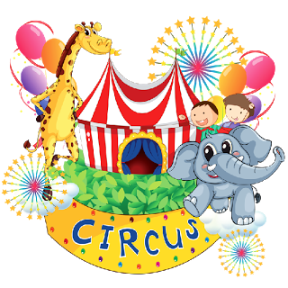 Circus Elephant - Cartoon Picture Images