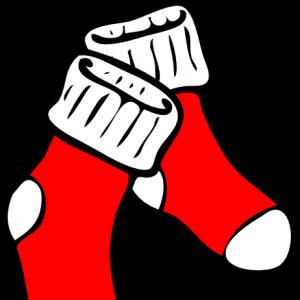 Free Sock Pair Clip Art At Clker Com Vector Clip Art Online ...