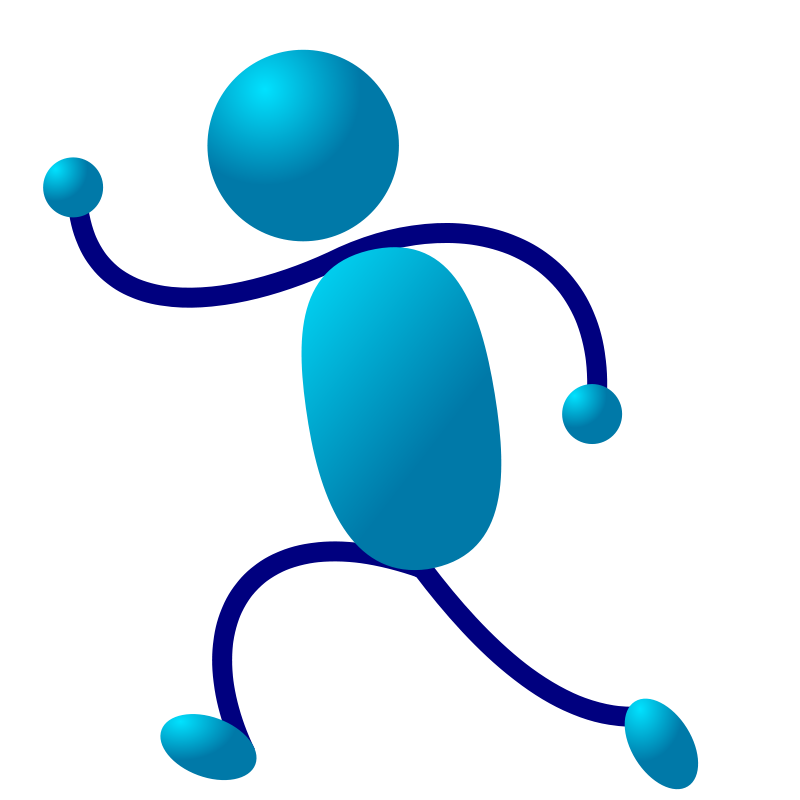 Clipart - Stickman 07 · stick man running ...