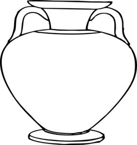 Greek Vase Outline - ClipArt Best