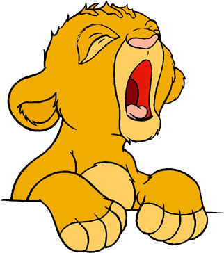 Baby Lion Clip Art