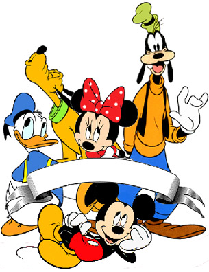 Disney fab five clipart free