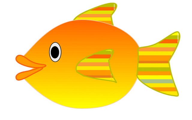 Orange Fish Clip Art – Clipart Free Download