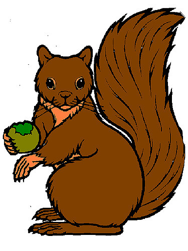 squirrel | Squirrel clipart; I don't know where he's from bu… | Flickr