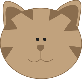 Cat face clip art - ClipartFox