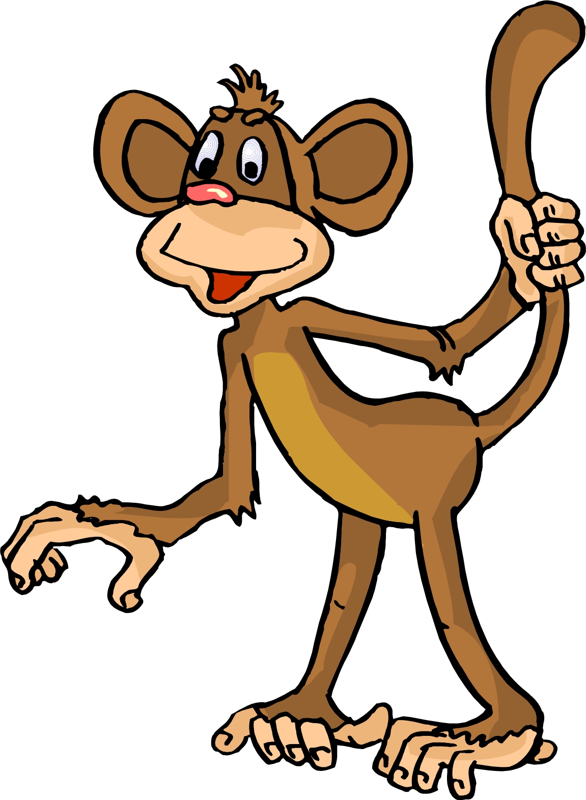 Cartoon Monkey Tail - ClipArt Best