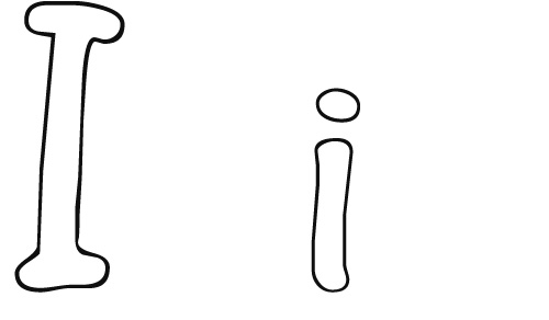 Letter I Bubble Letter - ClipArt Best