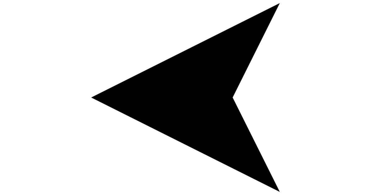 Arrow black pointing left - Free arrows icons