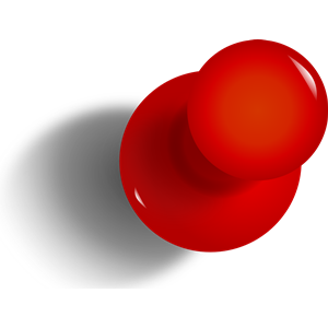 Push pins clip art