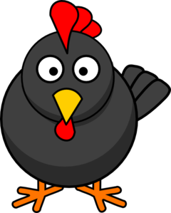 Cartoon rooster clipart