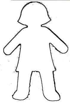 Best Photos of Paper Doll Chain Template Printable - Paper Doll ...