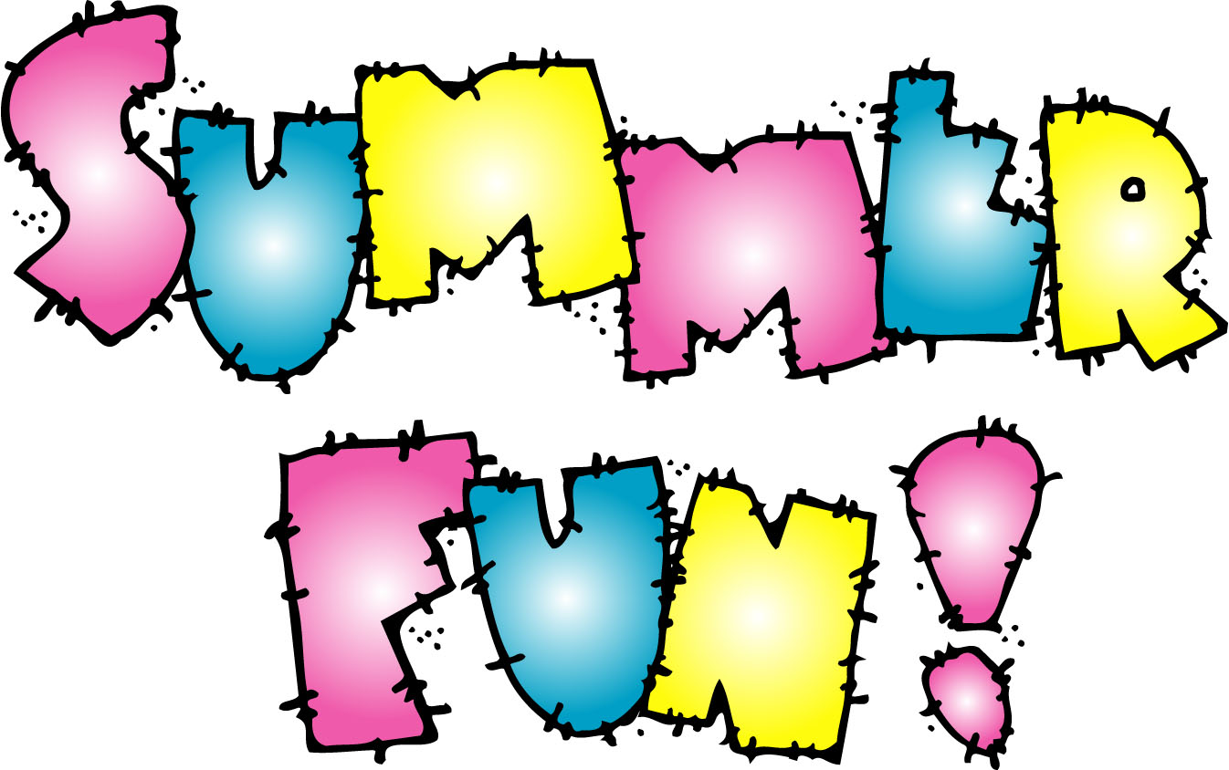 Clipart kids summer clothes