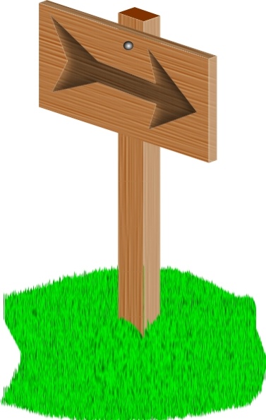 Sign Post clip art Free vector in Open office drawing svg ( .svg ...