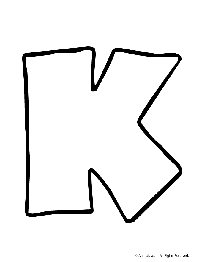 Printable Bubble Letters - Woo! Jr. Kids Activities