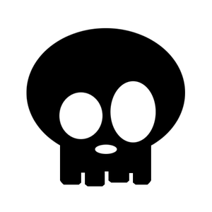 Cute skull clip art