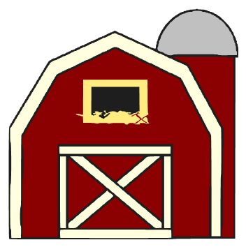 Red barn clip art