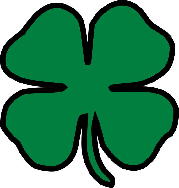 Green Clover Clipart