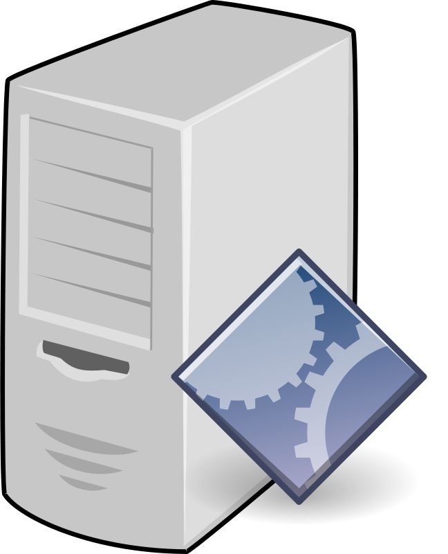 Free clipart computer server
