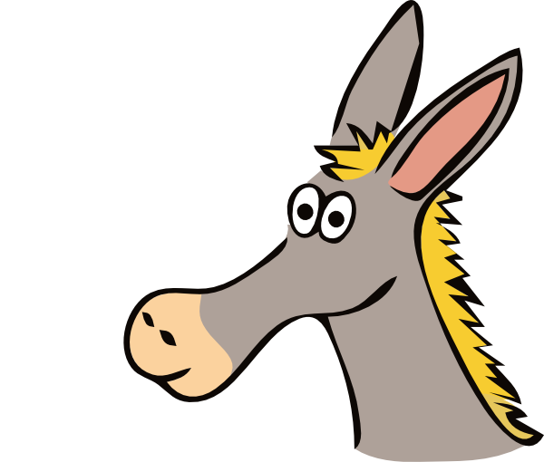 Cartoon Donkey