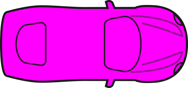 Car Top View Clipart