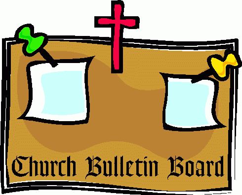 Christmas Bulletin Clipart