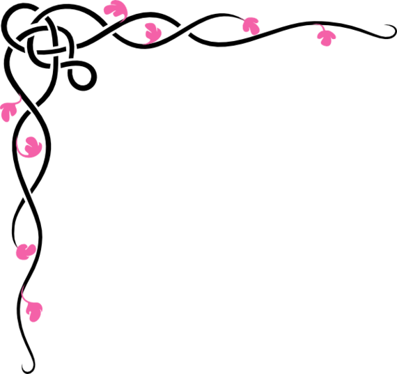 Flowers And Vines Drawing Clipart - Free to use Clip Art Resource