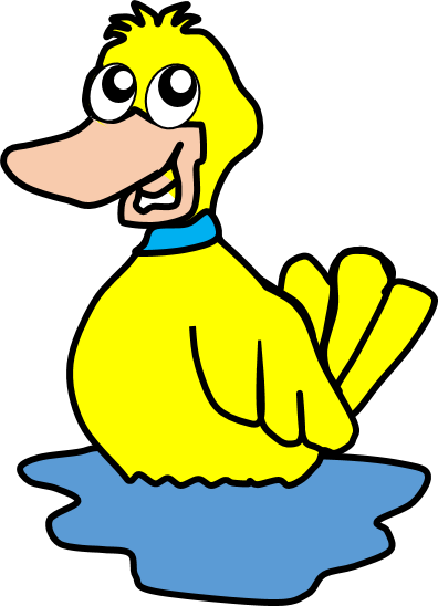 Farm duck clipart