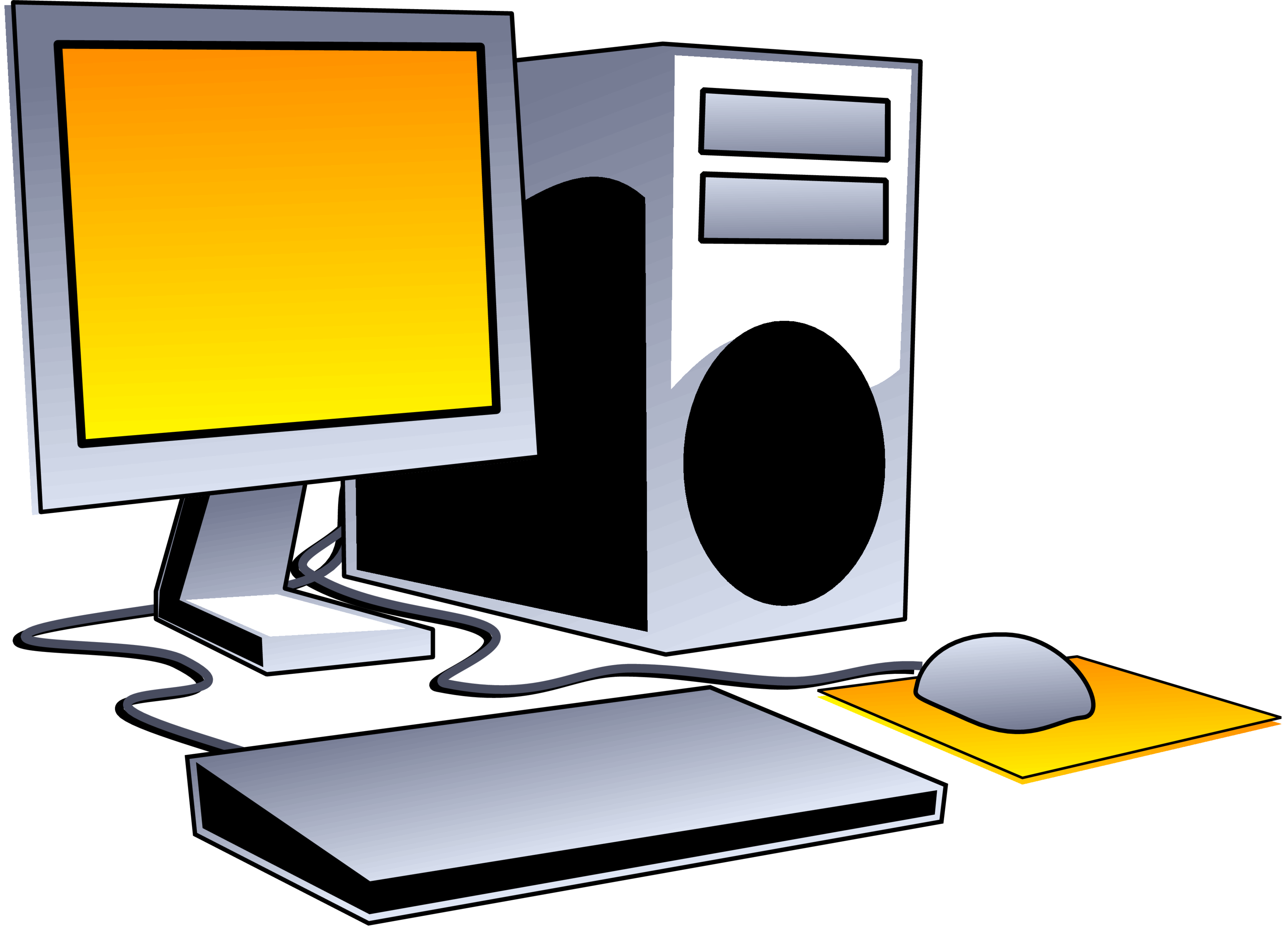 Clipart Computers - Tumundografico