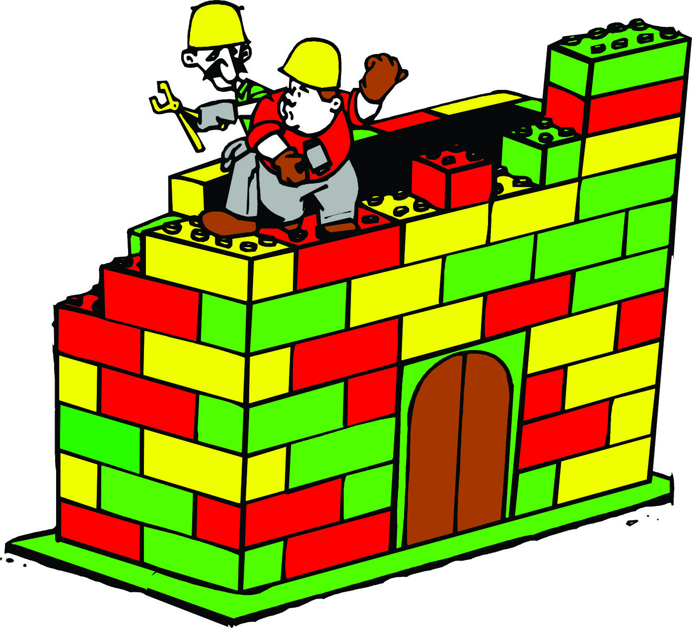 Lego blocks clip art