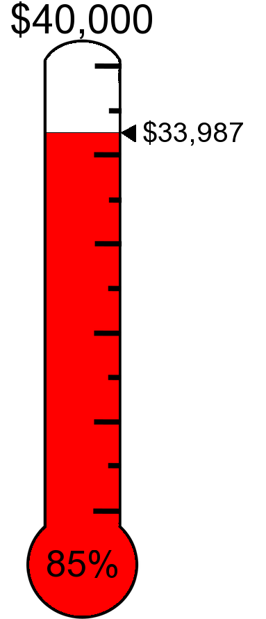 Printable Fundraising Thermometer - ClipArt Best