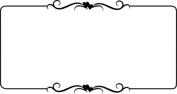 Simple Border Clipart Black And White