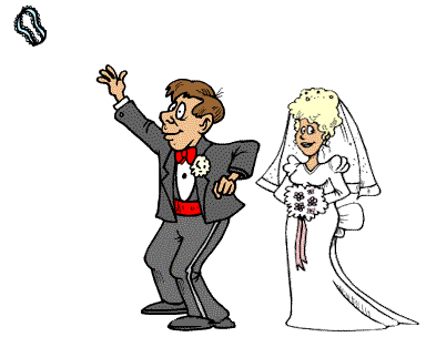 Wedding animated clipart