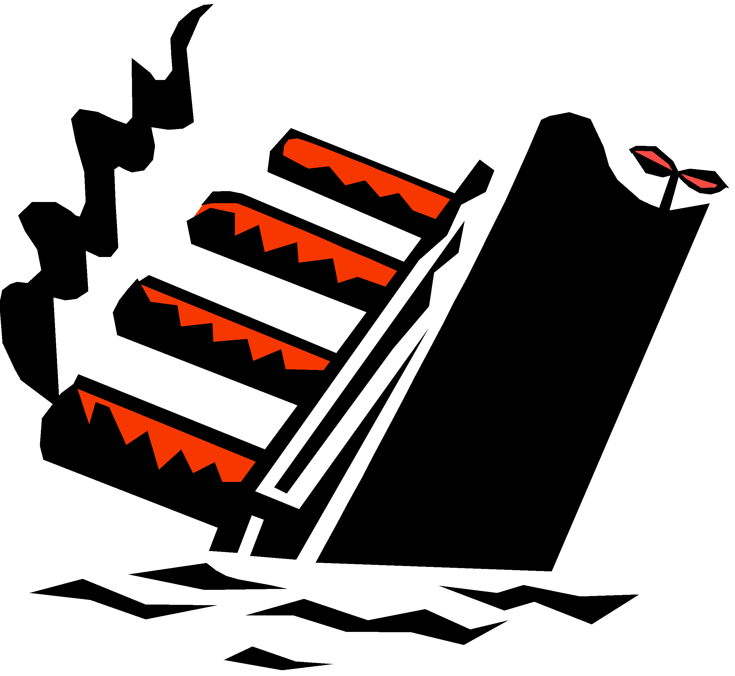 Clipart sinking boat - ClipartFox