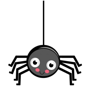 Cute Spider Clipart - Tumundografico