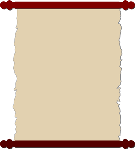 Paper Scroll Background Clipart