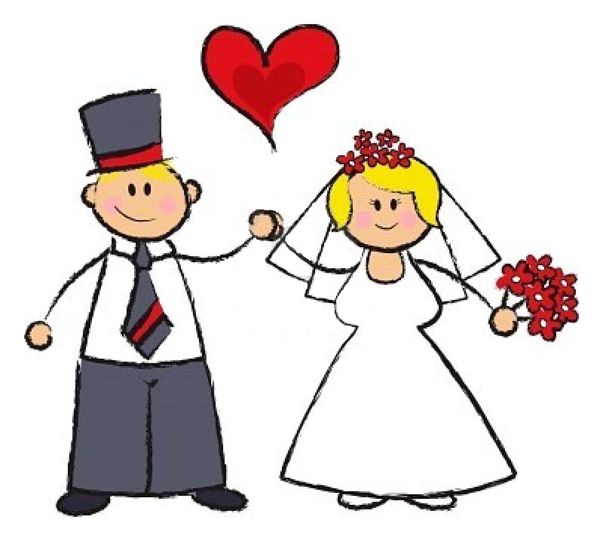 Cartoon Wedding Images