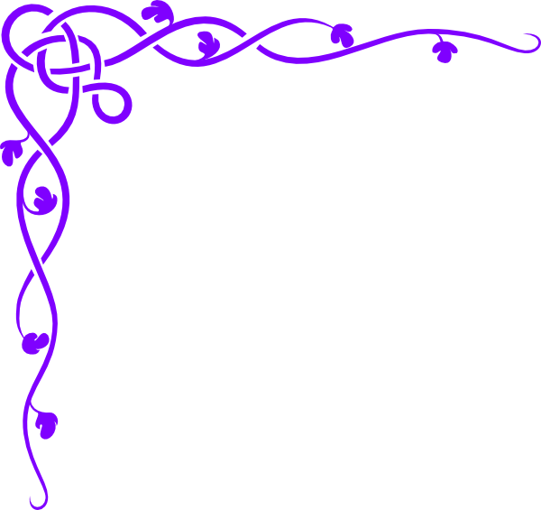 Flower Corner Border Clip Art - Free Clipart Images