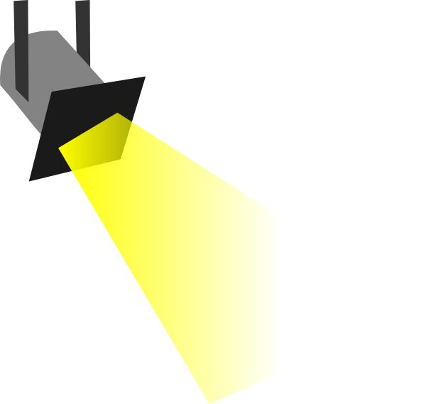 Free Spotlight Clipart Pictures - Clipartix