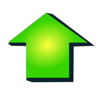 Clipart arrow pointing up