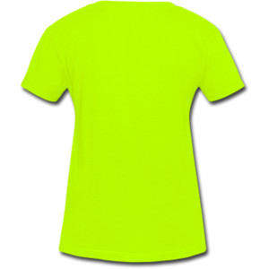 Neon yellow green landscape shrubs garden background Women's ...
